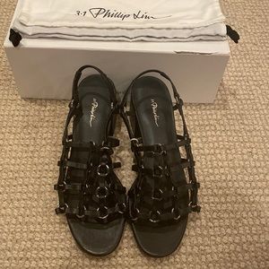 3.1 Philip Lim Black Sandals